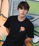 Geisha Samurai Katana Mens T-Shirt - - Riot Society