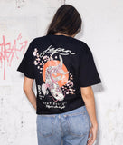 Japan Koi Tattoo Blossom Womens Tee - - Riot Society
