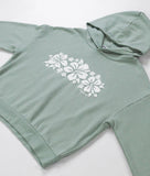 Hibiscus Puff Womens Summer Hoodie - - Riot Society