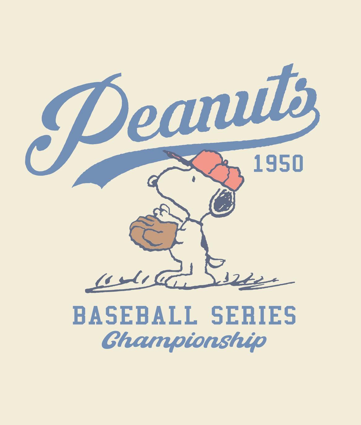 Peanuts Snoopy Baseball Boyfriend Tee - - Riot Society