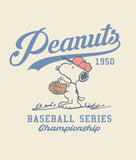 Peanuts Snoopy Baseball Boyfriend Tee - - Riot Society