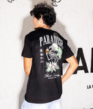 Skeleton Flamingo Paradise Beach Club Mens T-Shirt - - Riot Society