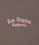 Los Angeles Embroidered Boyfriend Tee - - Riot Society