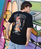 Geisha Samurai Katana Mens T-Shirt - - Riot Society