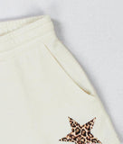Leopard Star Womens Summer Shorts - - Riot Society