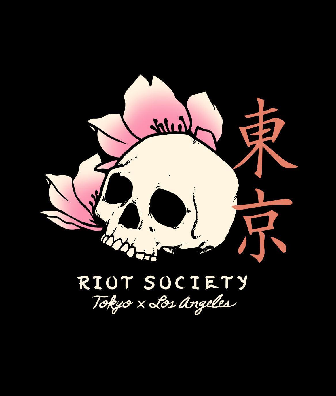 Japan Koi Tattoo Blossom Womens Tee - - Riot Society