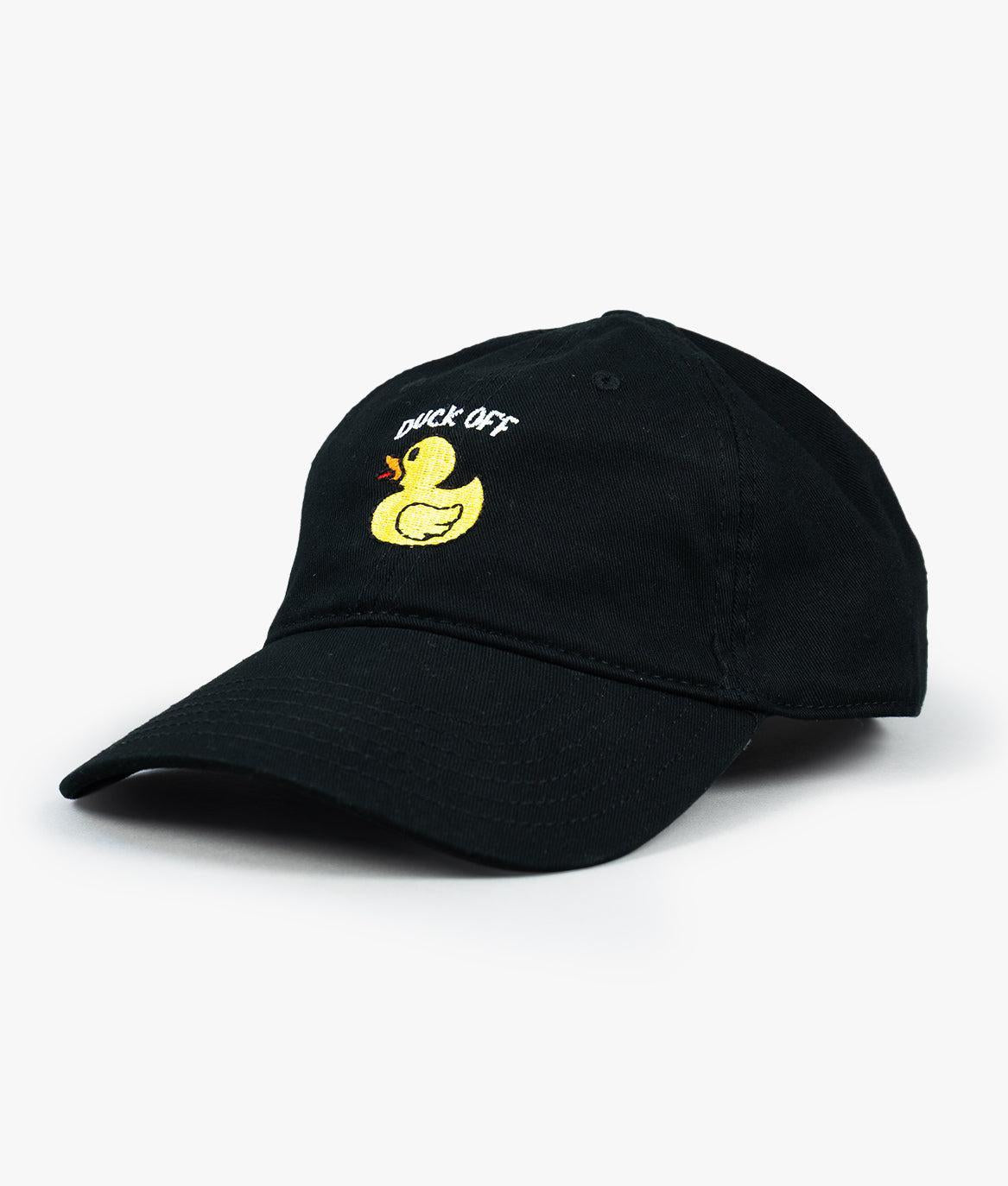 Duck Off Embroidered Dad Hat - Black – Riot Society Clothing