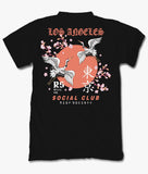 Los Angeles Cranes Social Club Mens T-Shirt - S - Riot Society