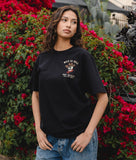 Wild As Hell Cowboy Skeleton Womens Tee - S - Riot Society