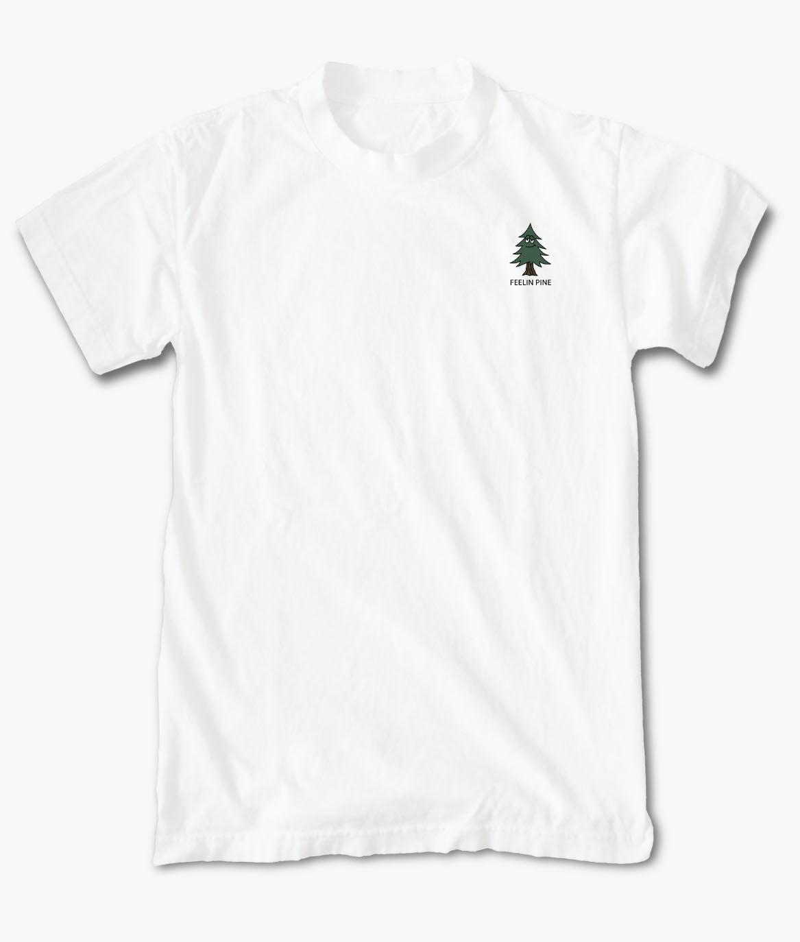 Feelin Pine Embroidered Mens T-Shirt - - Riot Society