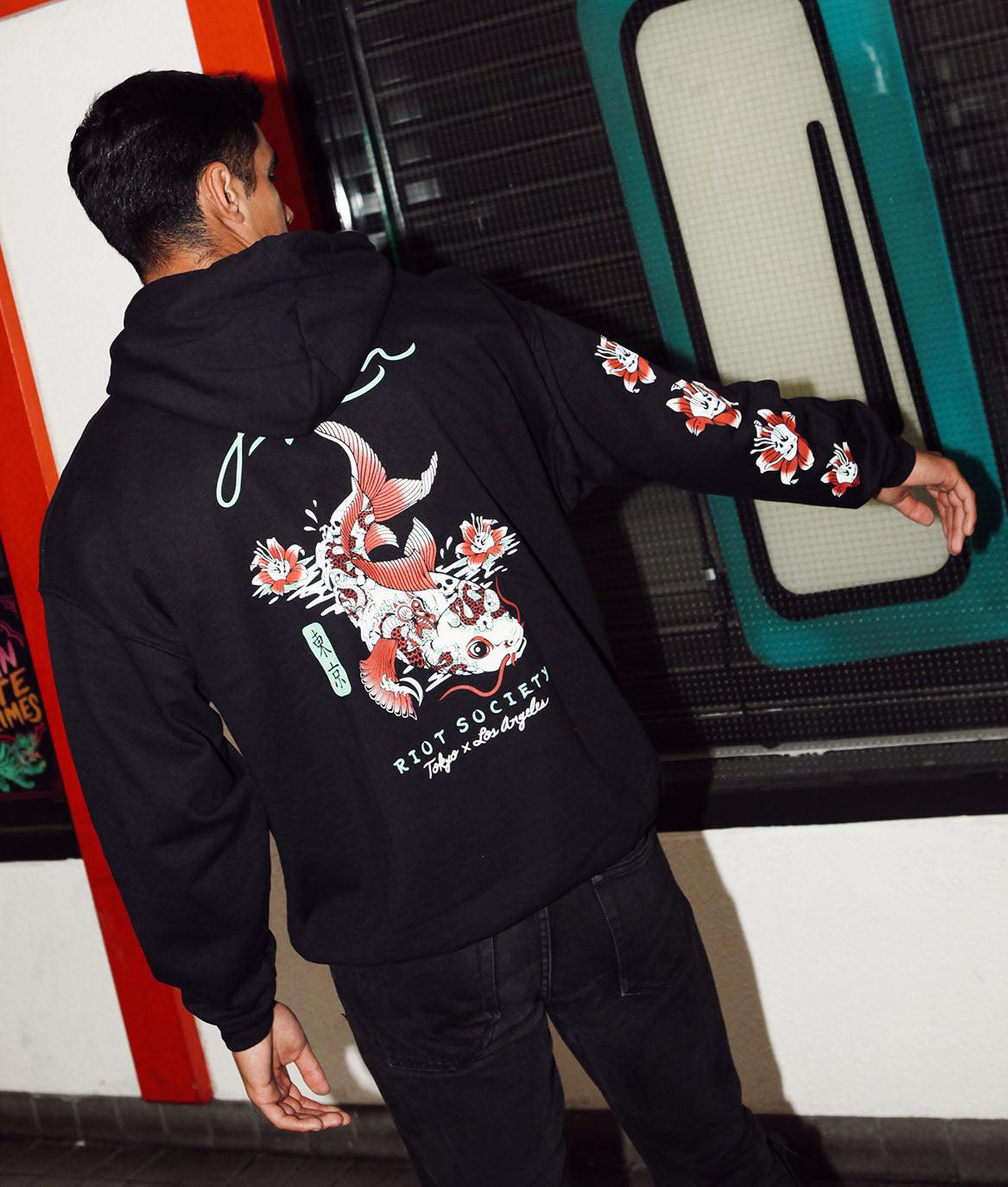 Riot Society Men's Graphic or Embroidered Hoodie
