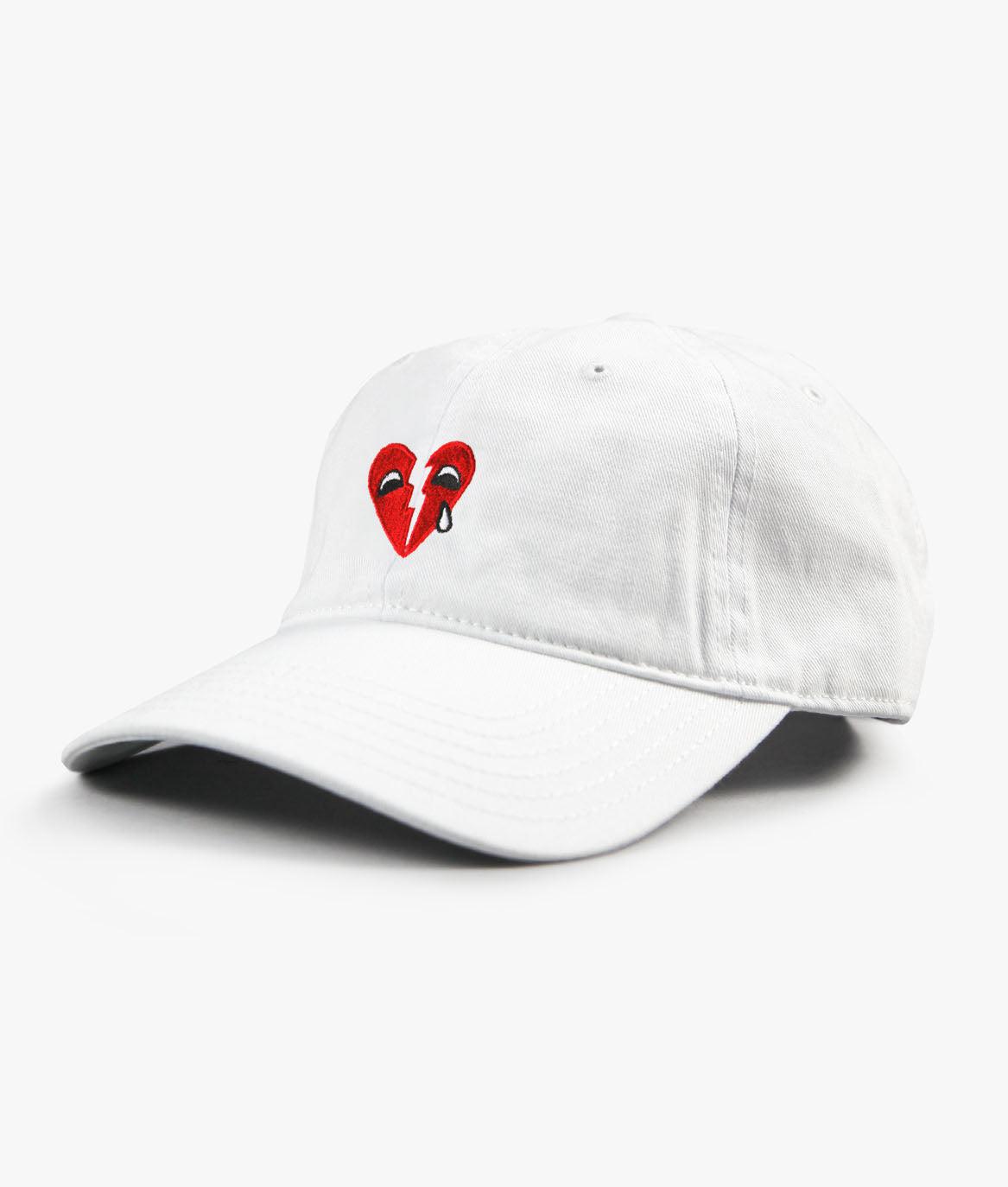 Broken Heart Tears Embroidered Dad Hat | Riot Society Clothing
