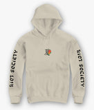 Tropical Kanji Embroidered Mens Hoodie - S - Riot Society
