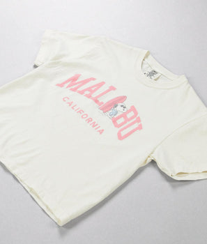 Peanuts Snoopy Malibu Crop Tee Sale - - Riot Society