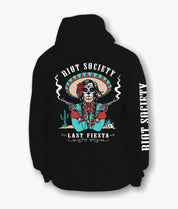 The Last Fiesta Vaquera Cowgirl Mens Hoodie - - Riot Society