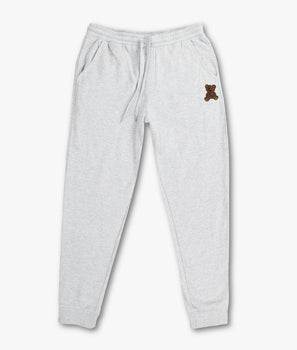 Teddy Bear Embroidered Unisex Joggers - - Riot Society