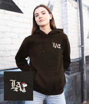 Peanuts Snoopy LA Urban Embroidered Womens Hoodie - - Riot Society