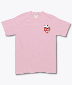 Peanuts Snoopy Luv Sux Boyfriend Tee - - Riot Society