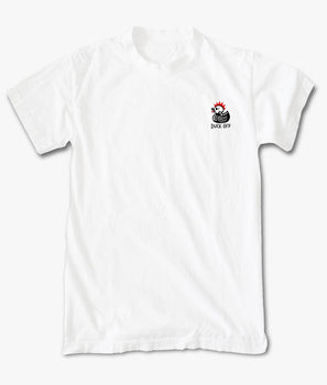 Duck Off Duck Embroidered Mens T-Shirt Sale - - Riot Society