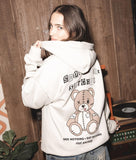 Snitches Get Stitches Teddy Womens Hoodie - - Riot Society