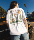 Peanuts Snoopy Take a Hike Boyfriend Tee - - Riot Society