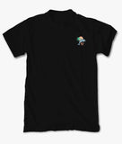 See Ya Dolphin Embroidered Mens T-Shirt - - Riot Society