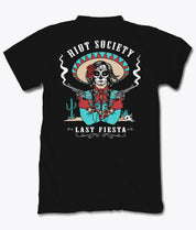 The Last Fiesta Vaquera Cowgirl Mens T-Shirt - - Riot Society