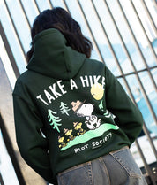 Peanuts Snoopy Take a Hike Womens Hoodie - - Riot Society
