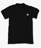 Fuk Off Candy Heart Embroidered Womens Tee - - Riot Society