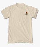 STFU Tropical Parrot Embroidered Mens T-Shirt - - Riot Society