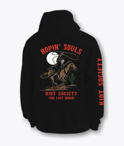 Rodeo Reaper Ropin' Souls Mens Hoodie - - Riot Society