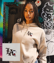 Peanuts Snoopy LA Chill Embroidered Womens Hoodie - - Riot Society