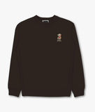 Cowboy Teddy Bear Embroidered Womens Crewneck Sweatshirt Sale - - Riot Society