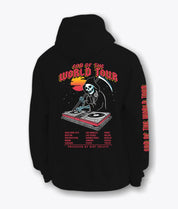 Reaper DJ End of the World Tour Mens Hoodie - - Riot Society