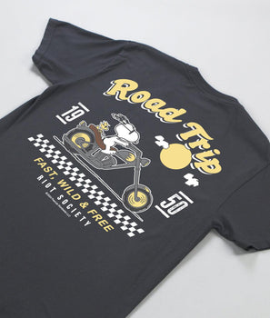 Peanuts Snoopy Road Trip Boyfriend Tee Sale - - Riot Society