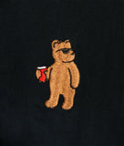 Riot Bear Embroidered Mens T-Shirt - - Riot Society