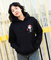 Peanuts Snoopy & Woodstock Samurai Womens Hoodie - - Riot Society