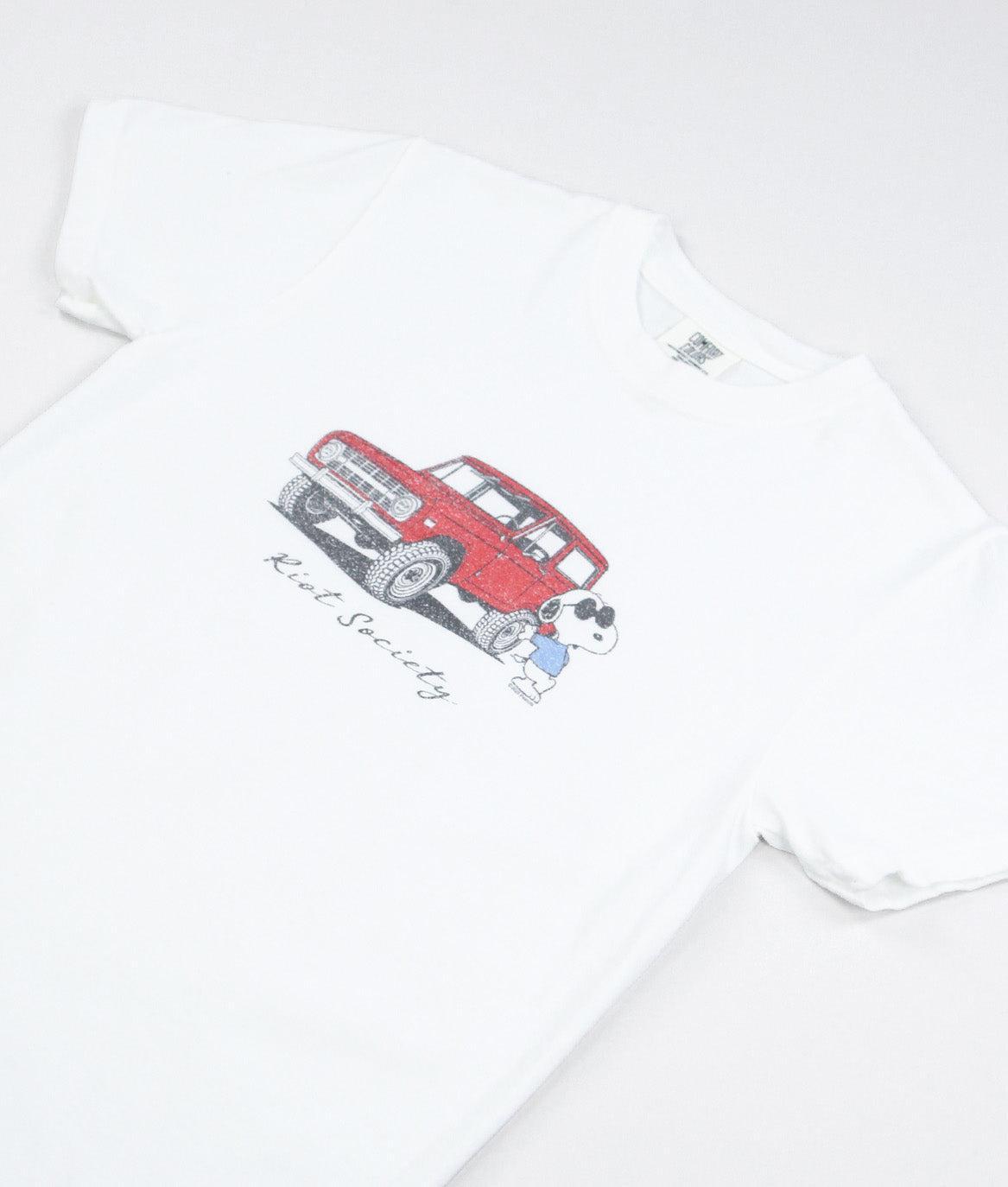 Peanuts Snoopy Classic Truck Boyfriend Tee - - Riot Society