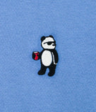 Panda Bear Embroidered Mens T-Shirt - - Riot Society