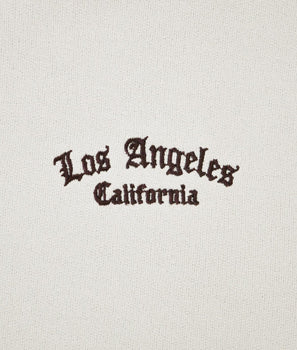 Los Angeles Embroidered Womens Crewneck Sweatshirt - - Riot Society