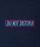 Do Not Disturb Embroidered Mens T-Shirt - - Riot Society