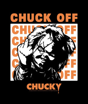 Chucky Chuck Off Mens T-Shirt - - Riot Society