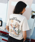 Woody Woodpecker's Western Fight Club Womens Tee - - Riot Society