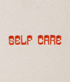 Self Care Embroidered Mens T-Shirt - - Riot Society