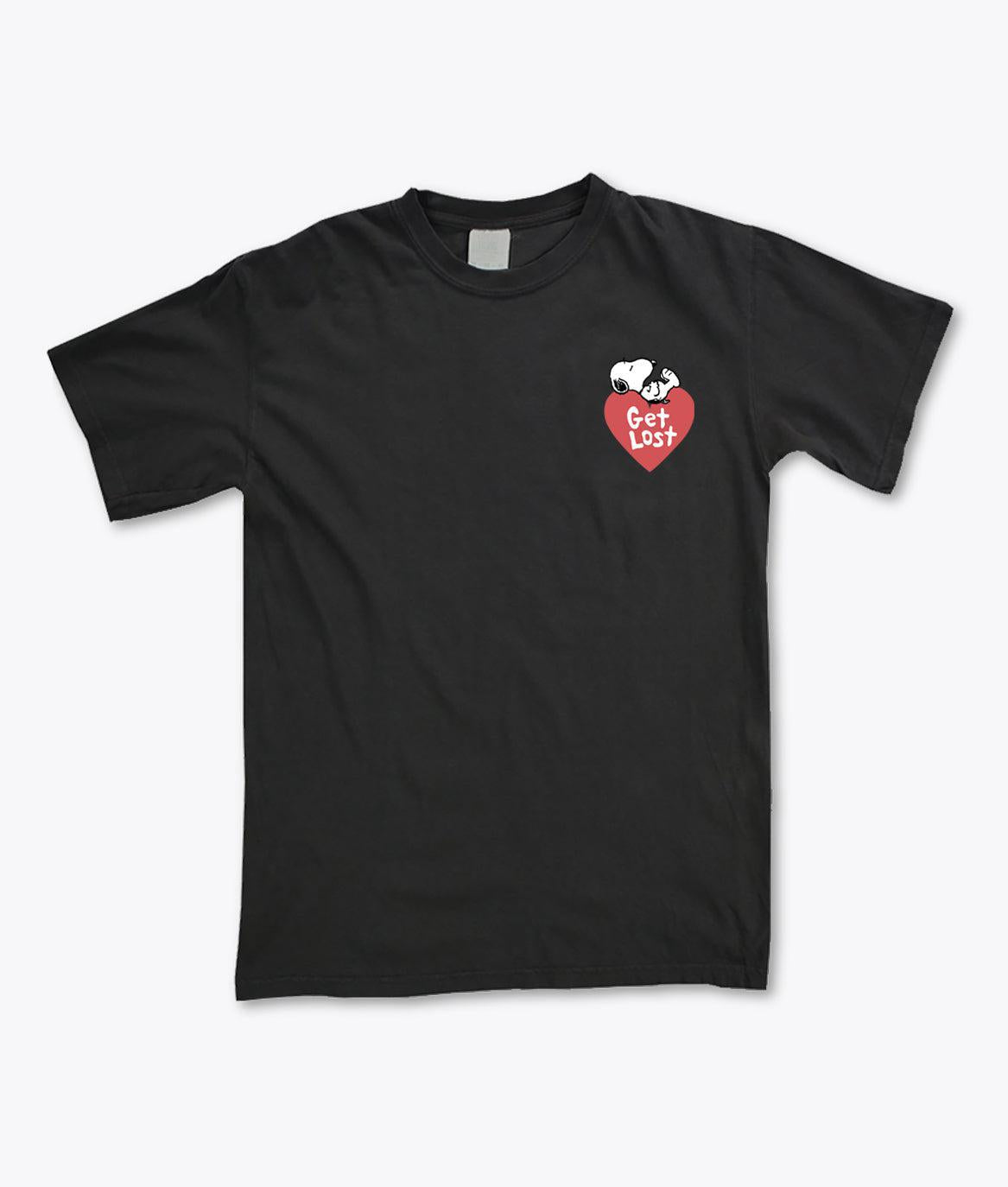 Peanuts Snoopy Get Lost Mens T-Shirt - - Riot Society