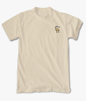 Hump Day Camel Embroidered Womens Tee - - Riot Society