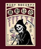 Reaper Flower Garden Womens Tee - - Riot Society