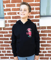 Peanuts Snoopy Doghouse Japan Boys Hoodie - Black - - Riot Society