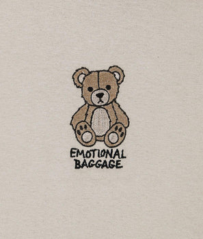 Emotional Baggage Teddy Embroidered Womens Tee - - Riot Society