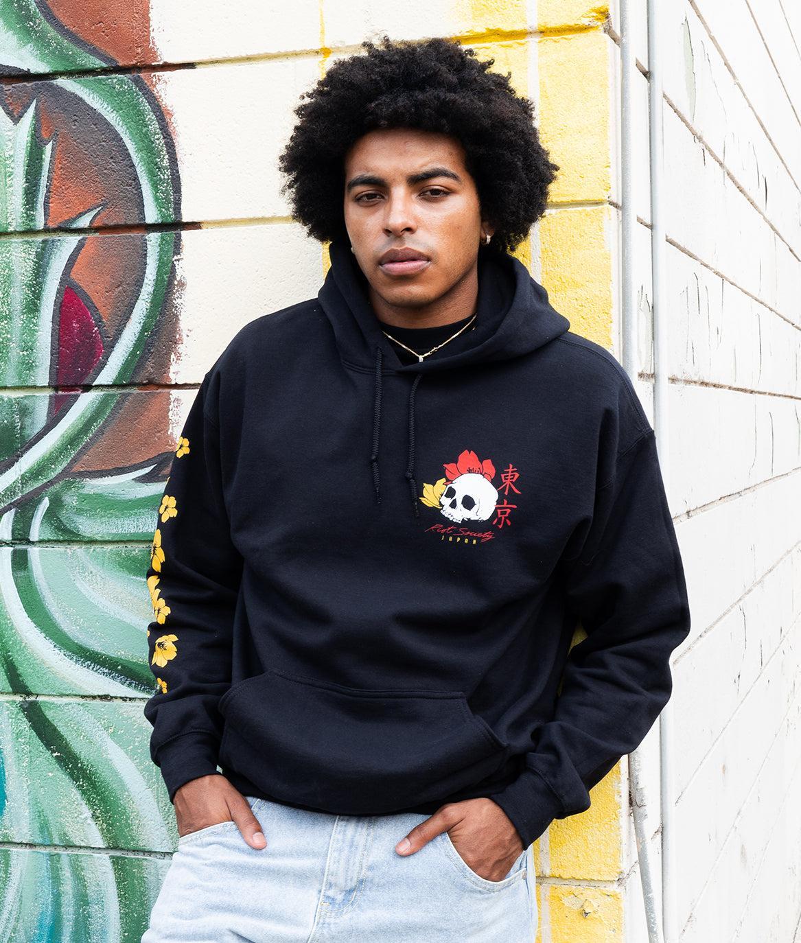 Geisha Shame Mens Hoodie - - Riot Society